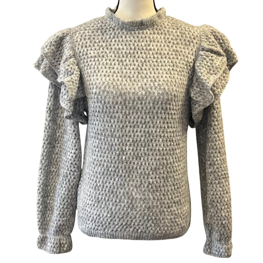 Broadway 38 Women's Gray Sweater Size M